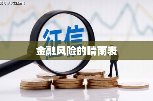 汉中金融风险的晴雨表