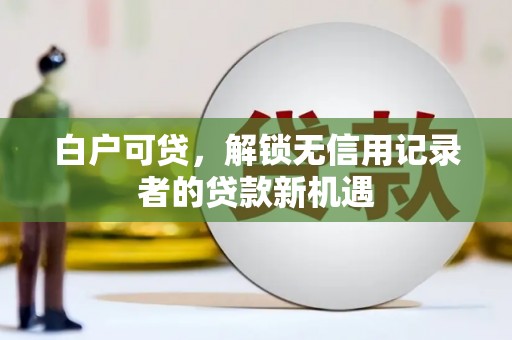 汉中白户可贷，解锁无信用记录者的贷款新机遇