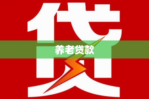 汉中养老贷款