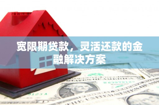 汉中宽限期贷款，灵活还款的金融解决方案