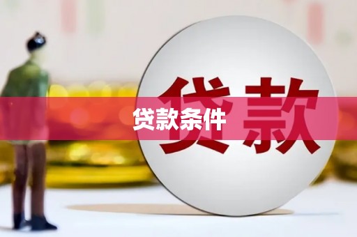 汉中贷款条件