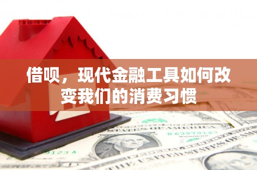 汉中借呗，现代金融工具如何改变我们的消费习惯