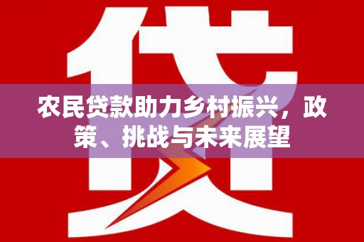 汉中农民贷款助力乡村振兴，政策、挑战与未来展望