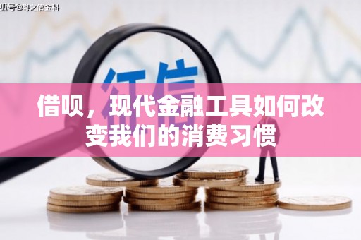 汉中借呗，现代金融工具如何改变我们的消费习惯