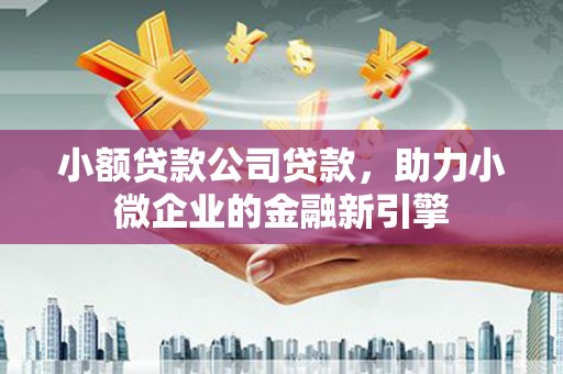 汉中小额贷款公司贷款，助力小微企业的金融新引擎
