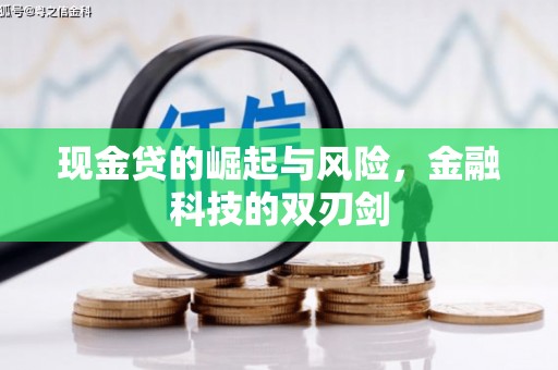 汉中现金贷的崛起与风险，金融科技的双刃剑