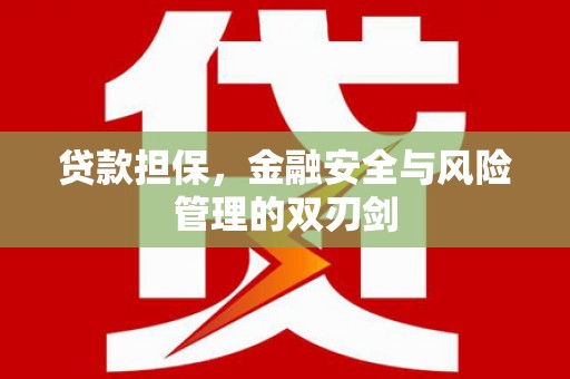 汉中贷款担保，金融安全与风险管理的双刃剑