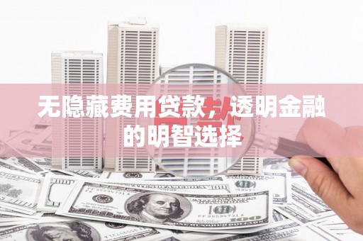 汉中无隐藏费用贷款，透明金融的明智选择