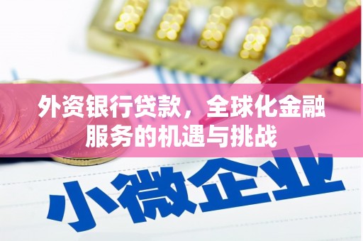 汉中外资银行贷款，全球化金融服务的机遇与挑战